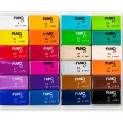 FIMO SOFT Modelliermasse-Set "Basic", 24er Set