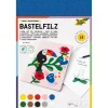 folia Bastelfilz selbstklebend farbsortiert 10 Bogen