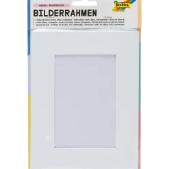 folia Bastelset Bilderrahmen weiß