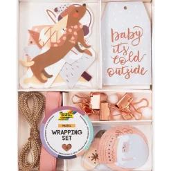 folia Bastelset Verpacken pastell pastell