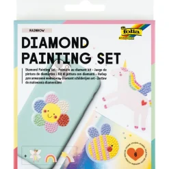 folia Diamond Painting Rainbow mehrfarbig