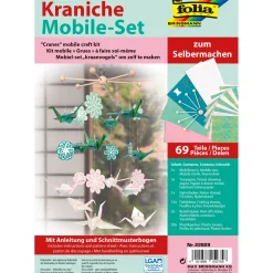 folia Mobile-Anhänger Kraniche mehrfarbig