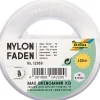 folia Nylonfaden glatt transparent 0,5 mm x 100,0 m