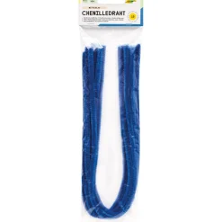 folia Pfeifenreiniger mittelblau Chenilledraht Ø 8,0 mm 10 St.