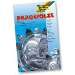 folia Prägefolie silber, 3 Blatt