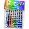 folia Schmucksteine mehrfarbig Rainbow