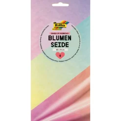 folia Seidenpapier Blumenseide SHADES OF RAINBOWS mehrfarbig, 50,0 x 70,0 cm