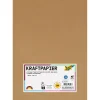 folia Tonpapier Kraftpapier braun 120 g/qm 100 Blatt 691/4/98