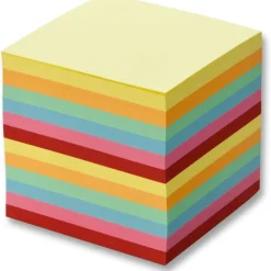 folia Zettelboxeinlage, 90 x 90 mm, 700 Blatt, farbig