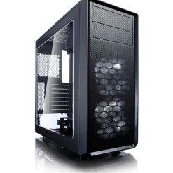 Fractal Design Focus G mit Sichtfenster Midi Tower ohne Netzteil schwarz