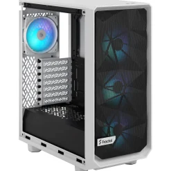Fractal Design Meshify 2 Compact RGB Midi Tower weiss/schwarz