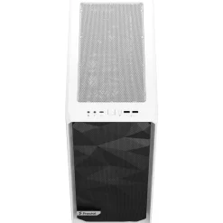 Fractal Design Meshify 2 Compact White TG mit Sichtfenster Midi Tower ohne Netzteil weiss