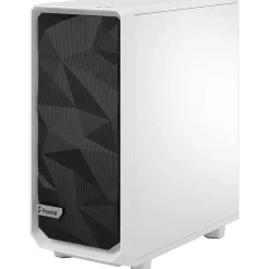 Fractal Design Meshify 2 Compact White TG mit Sichtfenster Midi Tower ohne Netzteil weiss