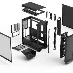 Fractal Design Meshify 3 Midi Tower ohne Netzteil schwarz
