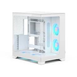 Fractal Design Pop 2 Vision RGB Midi Tower ohne Netzteil weiss