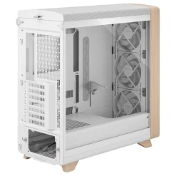 Fractal Design Summit Chalk White TG Clear Tint (weiß/holz)