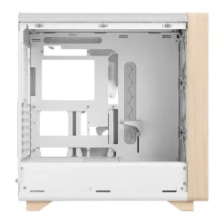 Fractal Design Summit Chalk White TG Clear Tint (weiß/holz)