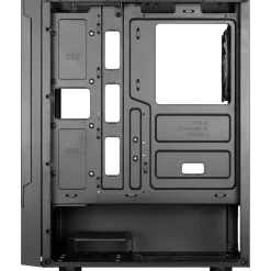 Gamdias Talos E3 Mesh Midi Tower ohne Netzteil schwarz