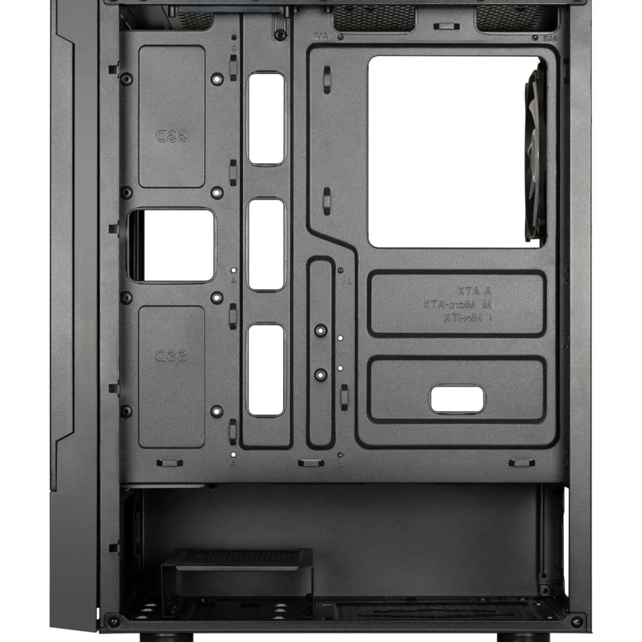 Gamdias Talos E3 Mesh Midi Tower ohne Netzteil schwarz