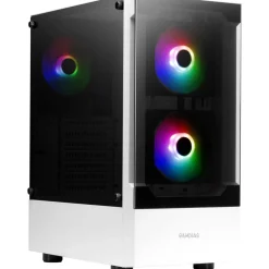 Gamdias Talos E3 Midi Tower ohne Netzteil weiss