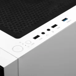 Gamdias Talos E3 Midi Tower ohne Netzteil weiss