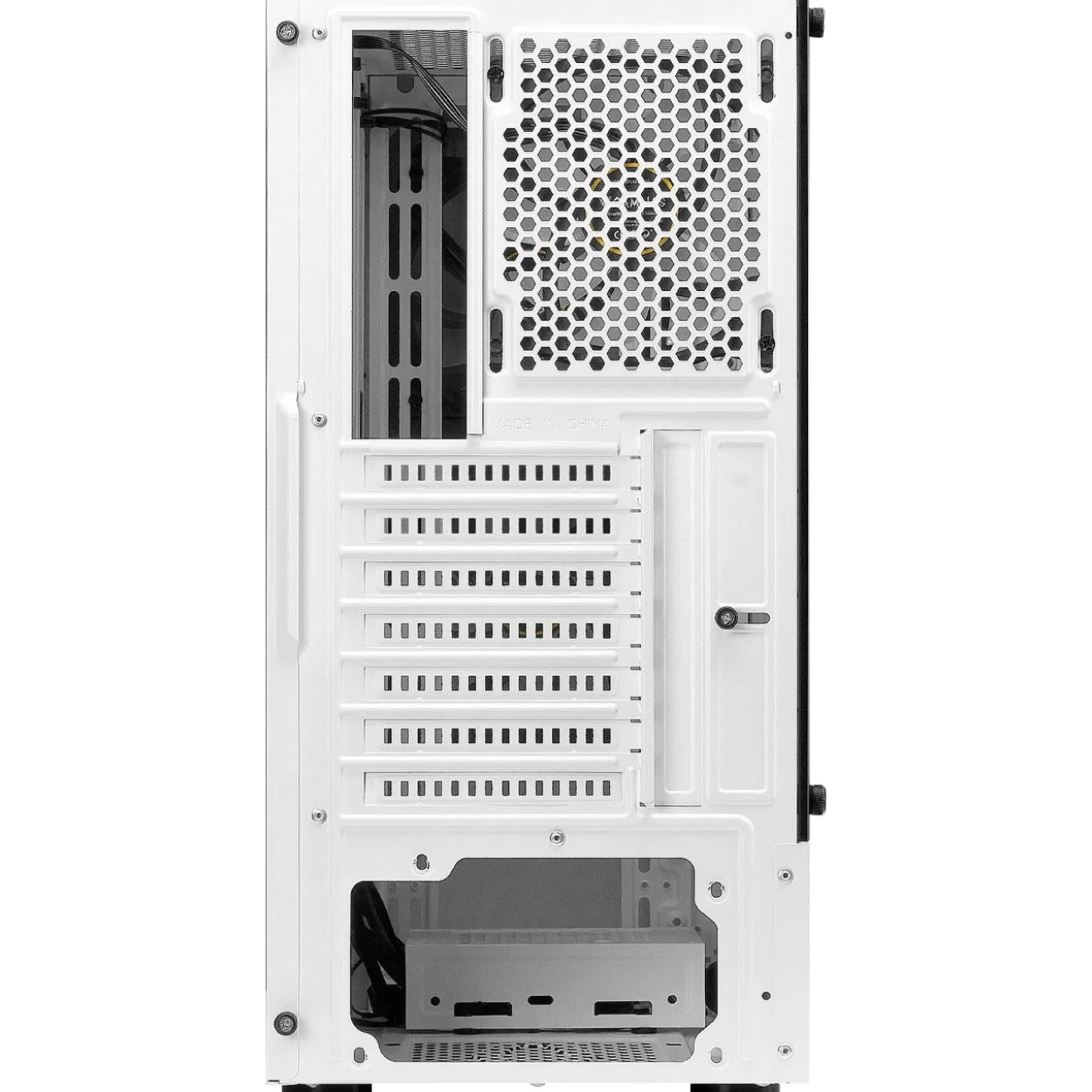 Gamdias Talos E3 Midi Tower ohne Netzteil weiss