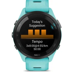 GARMIN Forerunner 265 Fitnesstracker türkisblau, schwarz