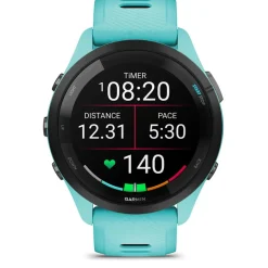 GARMIN Forerunner 265 Fitnesstracker türkisblau, schwarz