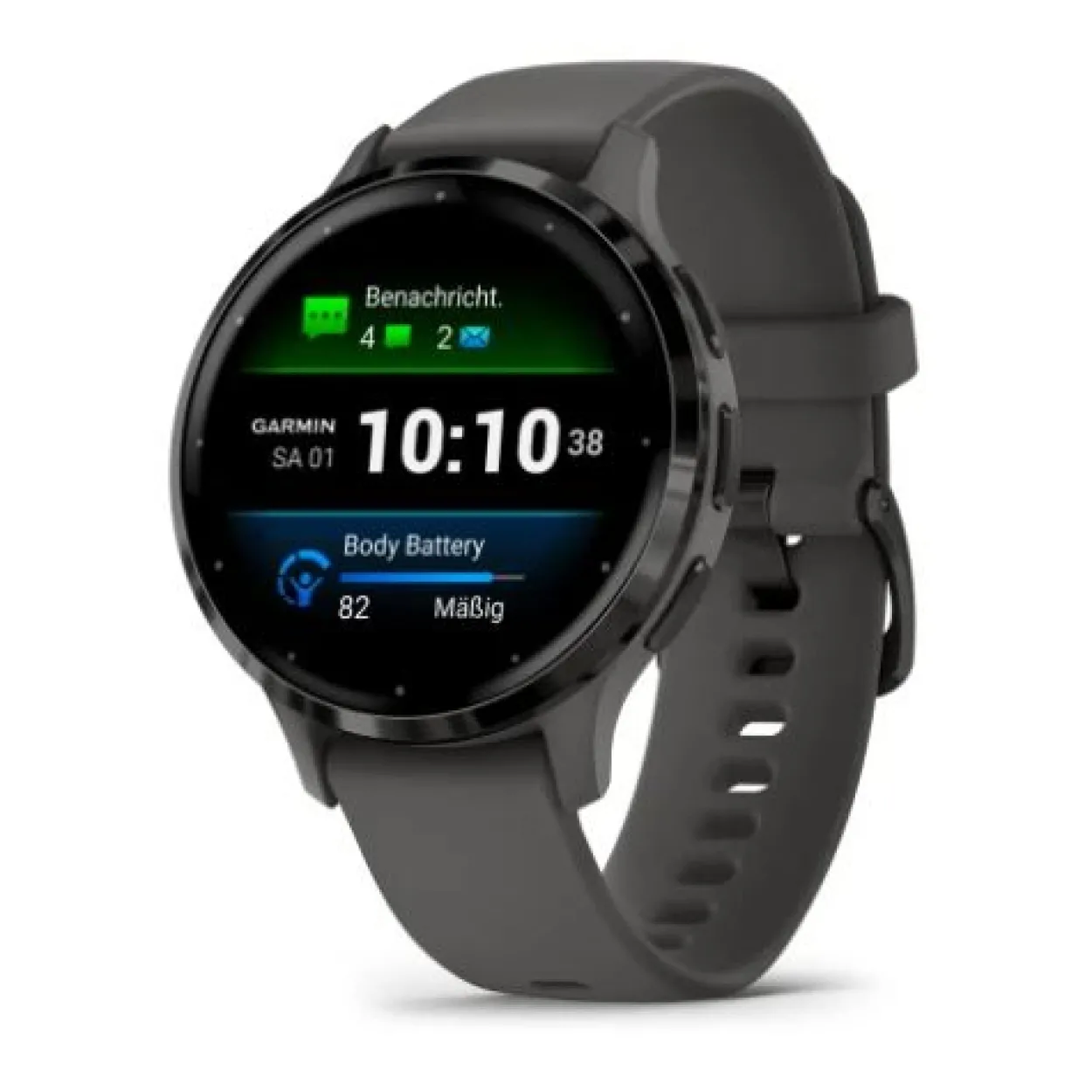 Garmin 010-02785-00 Venu 3S slategrey Schwarz Wearable