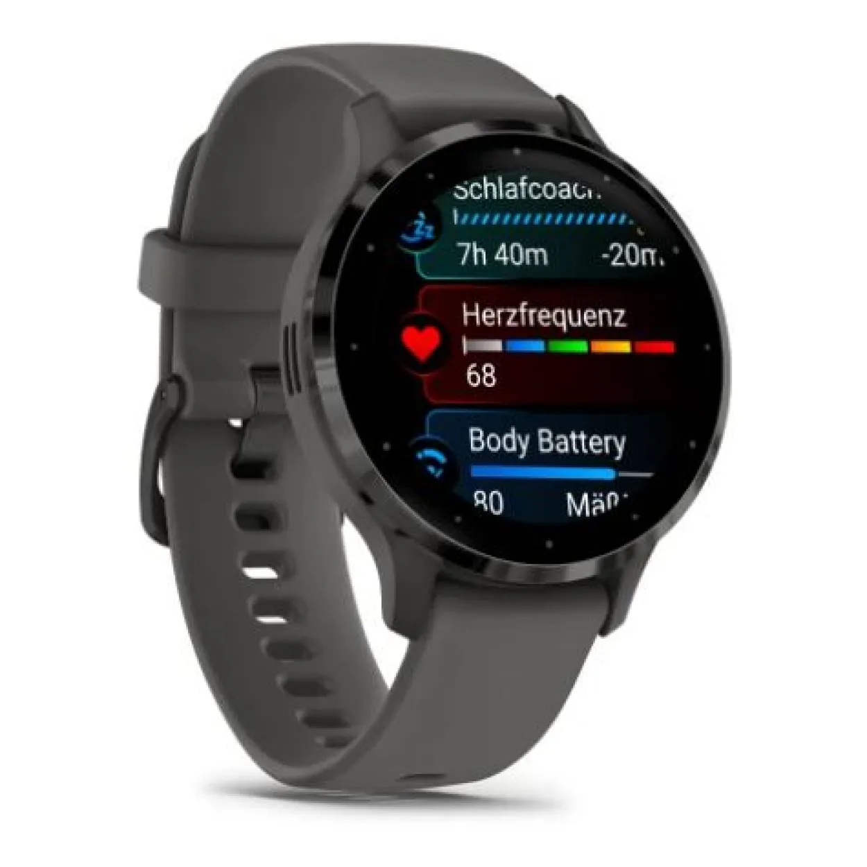Garmin 010-02785-00 Venu 3S slategrey Schwarz Wearable