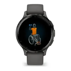 Garmin 010-02785-00 Venu 3S slategrey Schwarz Wearable