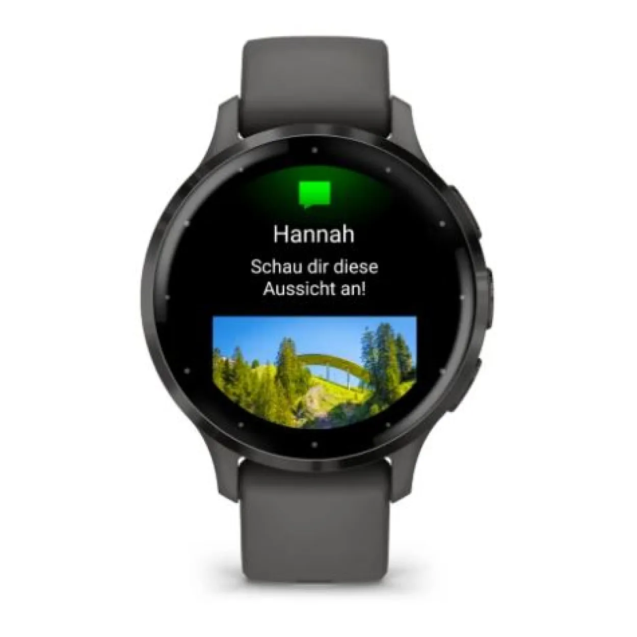Garmin 010-02785-00 Venu 3S slategrey Schwarz Wearable