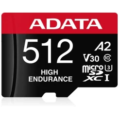512GB ADATA High Endurance microSDXC (UHS-I U3, Class 10, V30, A2)