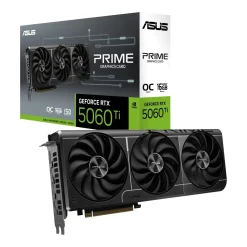 16GB Asus GeForce RTX 5060 Ti Prime OC Aktiv PCIe 5.0 x16 (x8) (Retail)