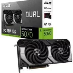 12GB Asus GeForce RTX 5070 T1 OC Edition Aktiv PCIe 5.0 x16 (Retail)