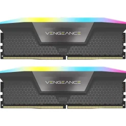 64GB Corsair Vengeance RGB grau DDR5-6000 DIMM CL30 Dual Kit