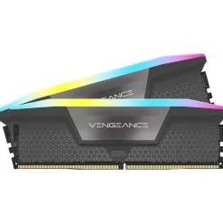 64GB Corsair Vengeance RGB grau DDR5-6000 DIMM CL30 Dual Kit