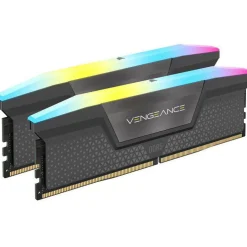 64GB Corsair Vengeance RGB grau DDR5-6000 DIMM CL30 Dual Kit