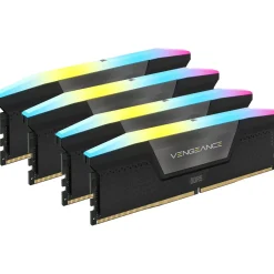 64GB Corsair Vengeance RGB schwarz DDR5-6000 DIMM CL36 Quad Kit