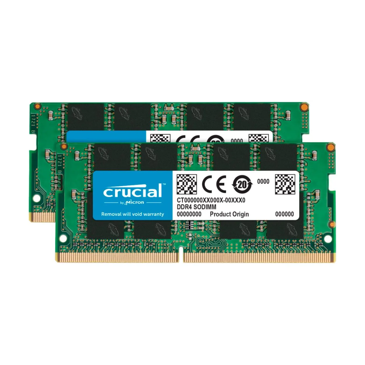 32GB Crucial DDR4-3200 SO-DIMM CL22 Dual Kit