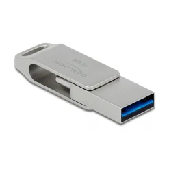 64GB Delock Dual USB3.2 Speicherstick (USB-C und USB-A)