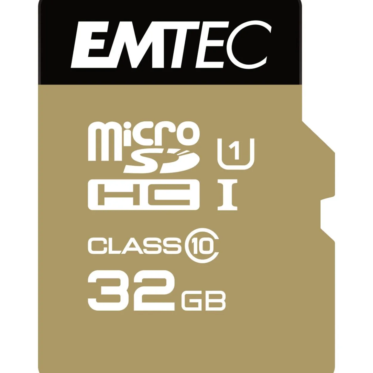 32 GB EMTEC Gold+ microSDHC Class 10 U1 Retail inkl. Adapter auf SD