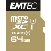 64 GB EMTEC Speedin microSDXC Class 10 U3 Retail inkl. Adapter auf SD