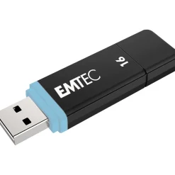 16GB EMTEC 10 USB-Sticks Flash Drives rot, gelb, blau, grün, lila