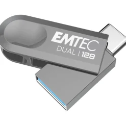 128GB Emtec USB3.2 Type-C Dual D280
