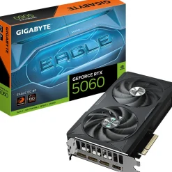 8GB Gigabyte GeForce RTX 5060 Eagle OC Aktiv PCIe 5.0 x8 (Retail)