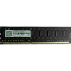 8GB G.Skill Value DDR3-1600 DIMM CL11 Single
