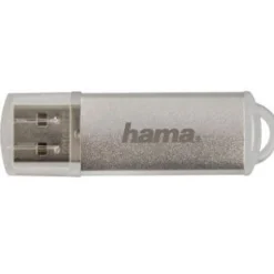 128 GB Hama FlashPen silber USB 2.0
