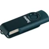 64GB hama USB-Stick Rotate petrolblau