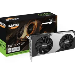 12GB INNO3D GeForce RTX 5070 Twin X2 OC Aktiv PCIe 5.0 x16 (Retail)